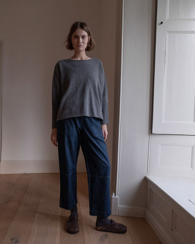 Margate Relaxed Trousers - Heavy Denim