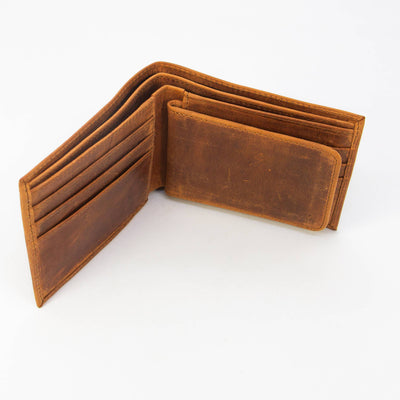 BIFOLD Leather Wallet - Saddle Brown