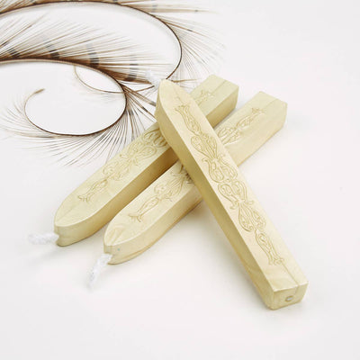 Sealing Wax Sticks with wick - Goldenrod