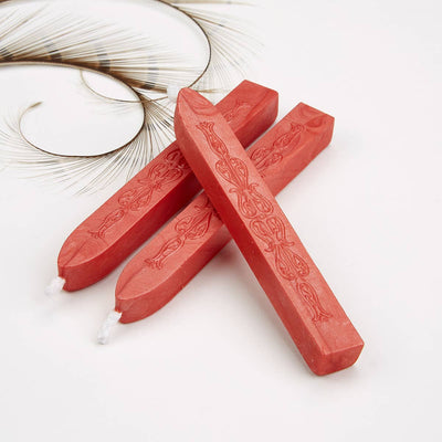 Sealing Wax Sticks with wick - Goldenrod