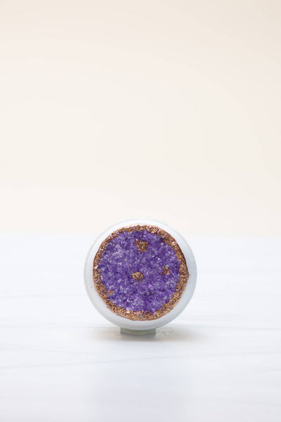 Crystal bath bomb - Amethyst 💎