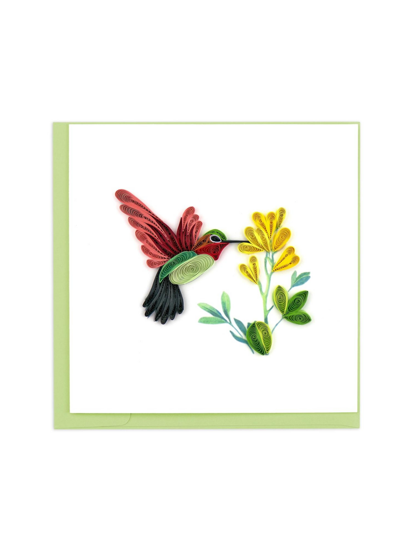 Hummingbird Quilling Card