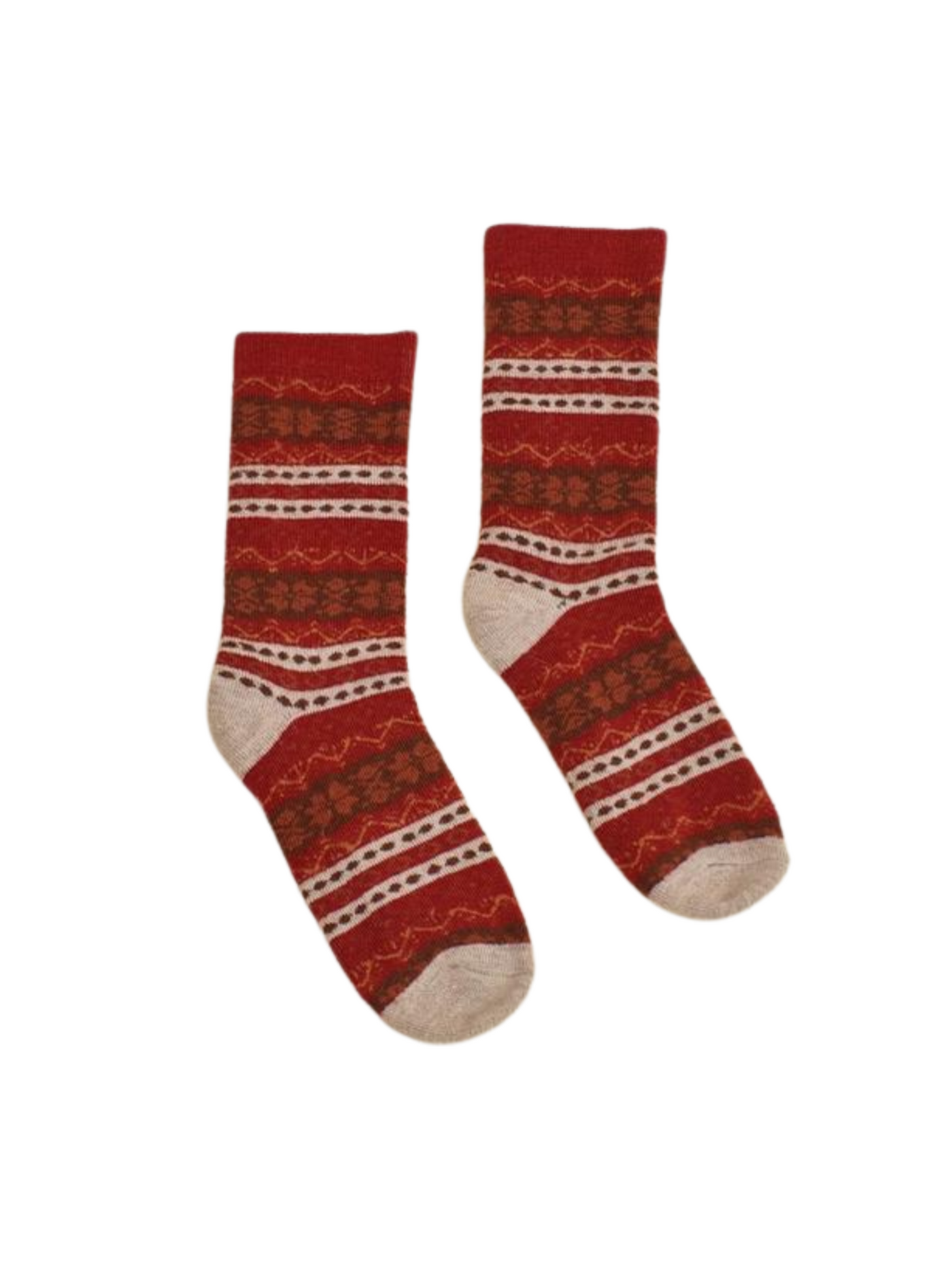 Alpaca Socks - Nordic Lines