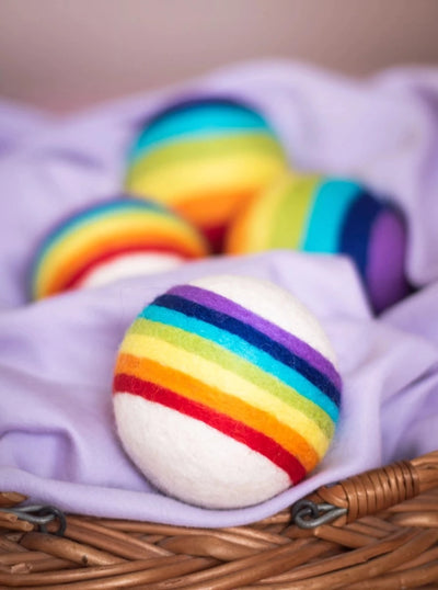 Pride Edition Disco Rollers Dryer Balls - Pack of 4