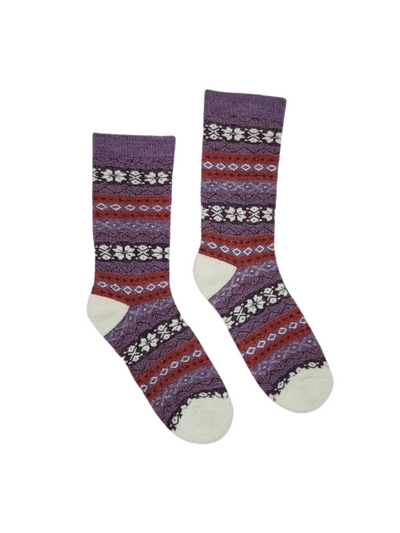 Alpaca Socks - Nordic Lines