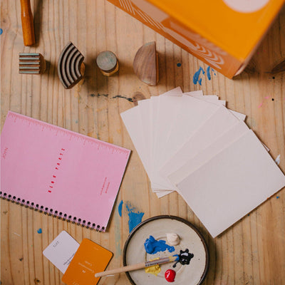 BLOK PARTI Stationery Kit - Abstract Print