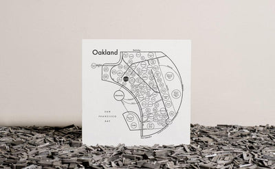 Oakland Map Print
