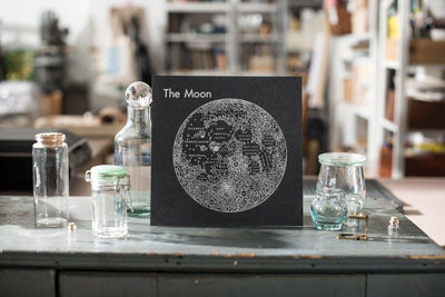Moon Map Print