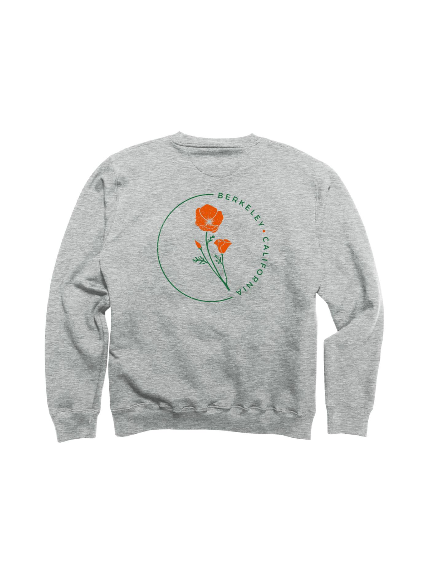 California Poppy Sweatshirt - Unisex Crew