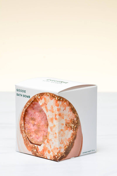 Crystal bath bomb - Rose Quartz