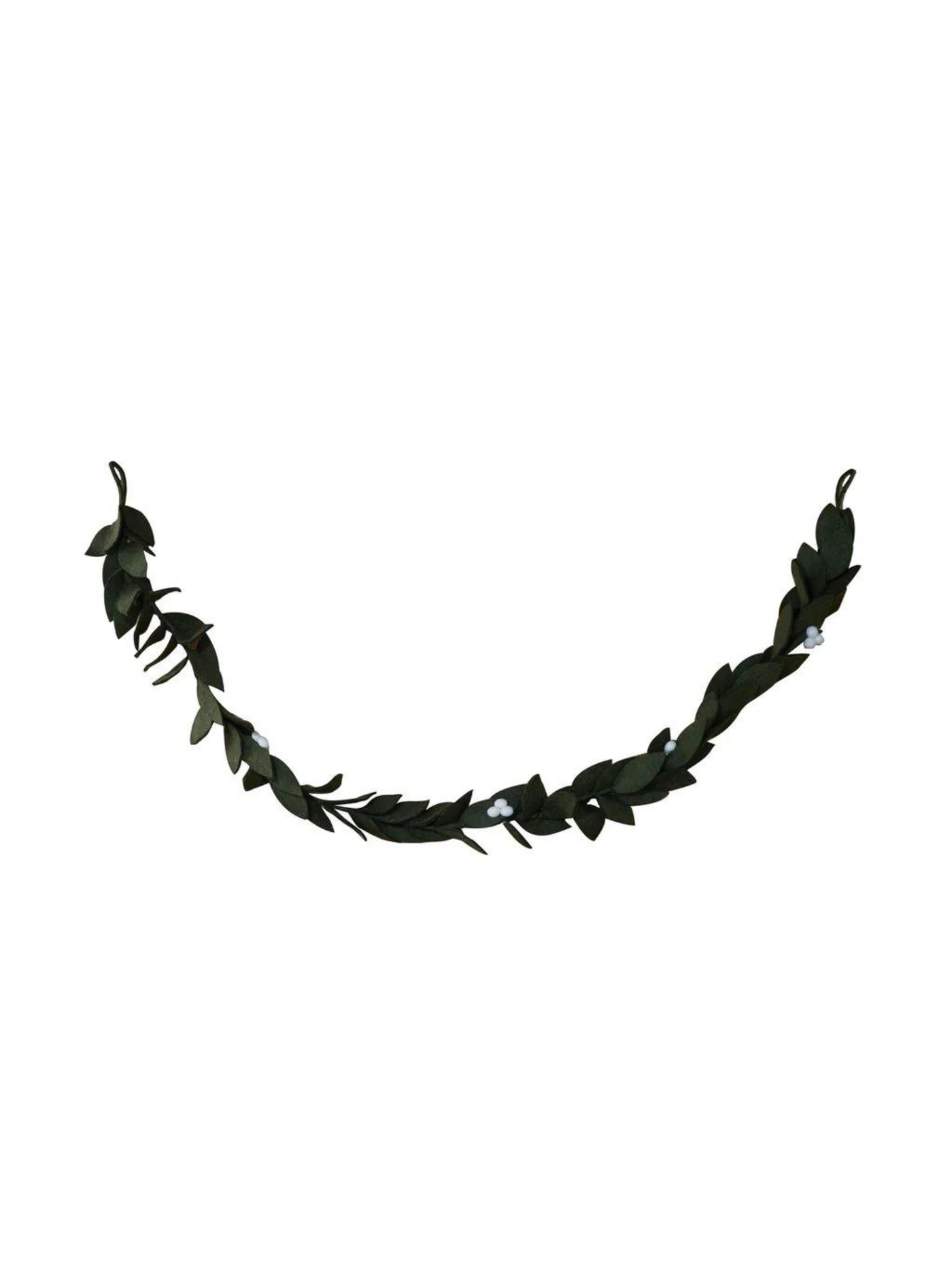 Felt Mistletoe Garland