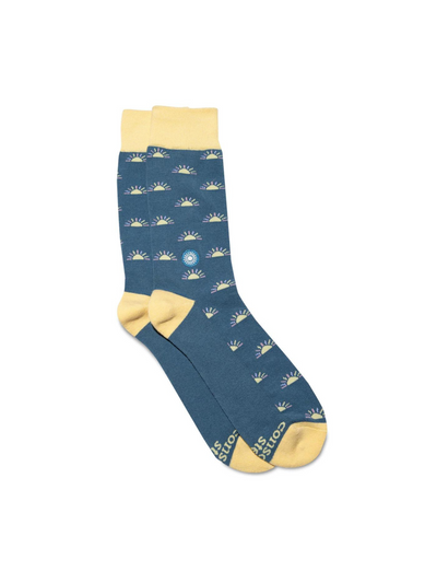 Socks That Support Mental Health (Rising Suns)