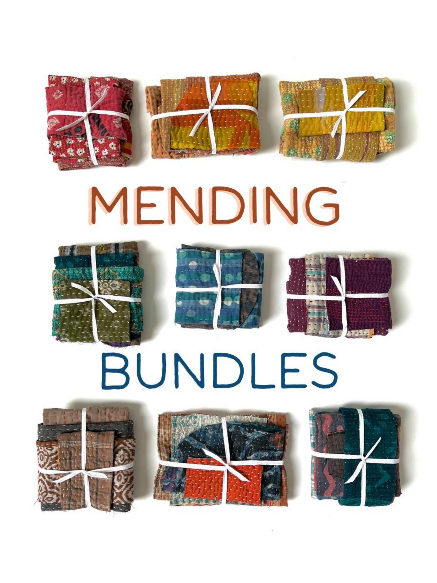 Kantha Mending Bundle