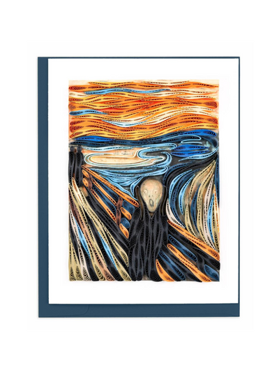 Artist Series: Quilled the Scream Greeting Card