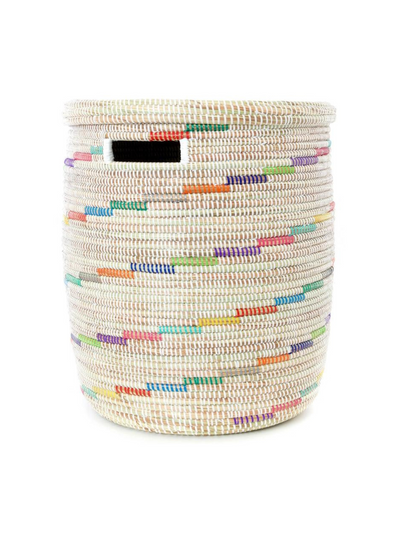 Laundry Basket - Vanilla Sugar Swirl (Pick up or local delivery only)