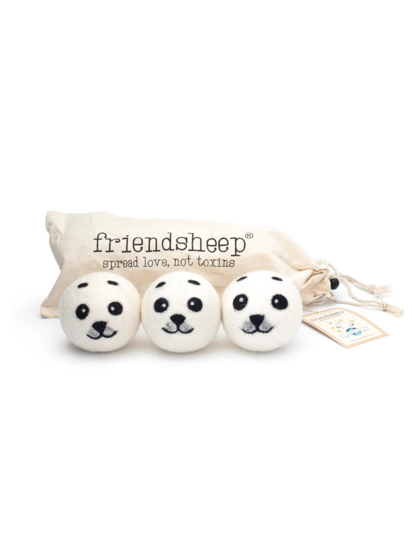 Baby Seals Eco Dryer Balls - Set of 3