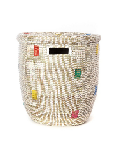 Laundry Basket - Prismatic Pixels (Pick up or local delivery only)