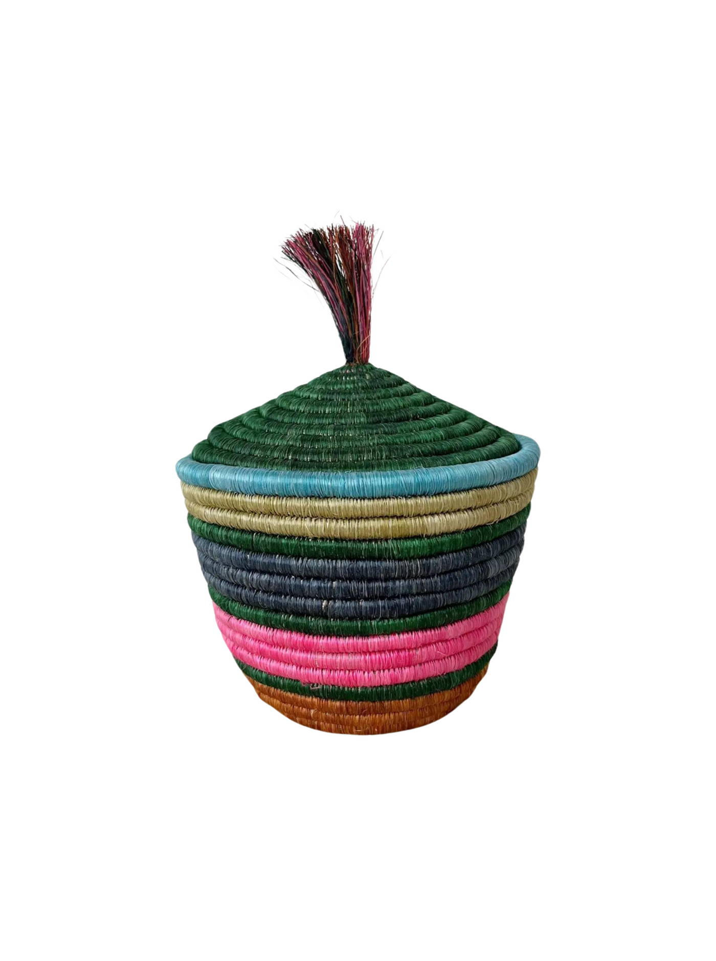 Sasa Mini Lidded Basket