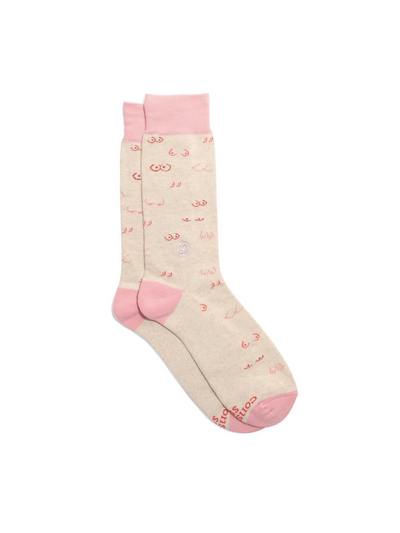 Socks That Support Self Checks - Boobies