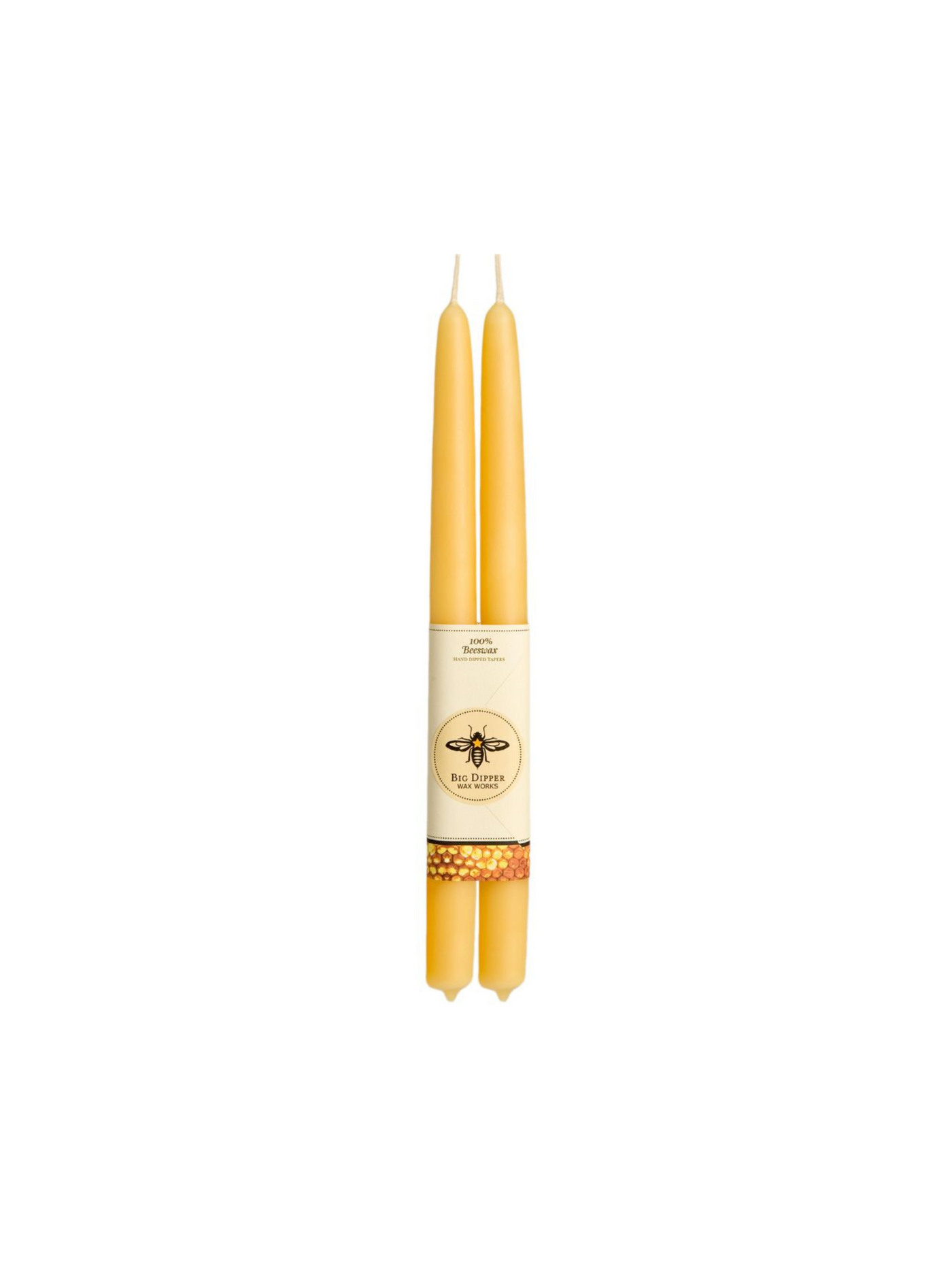 100% Beeswax Tapers