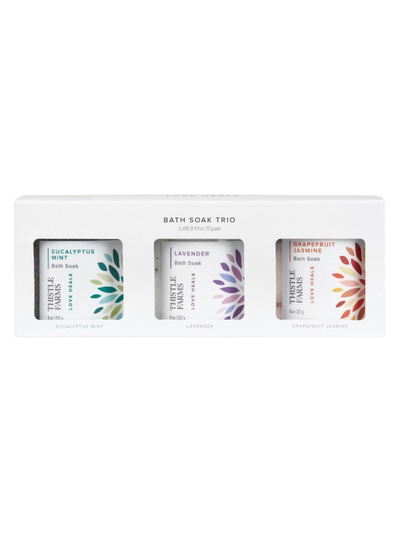 Bath Salt Soak Trio