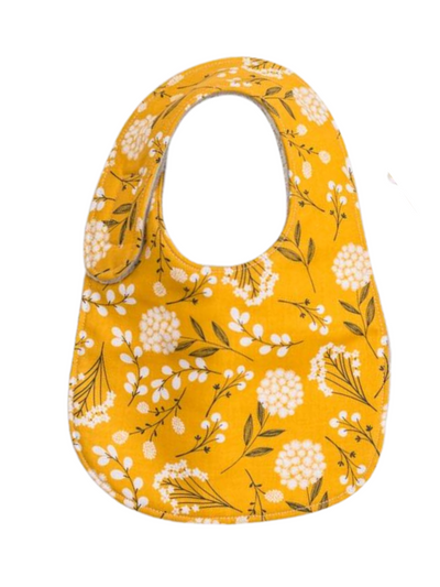 Wildflower On Yellow Bib