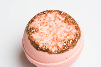 Crystal bath bomb - Rose Quartz