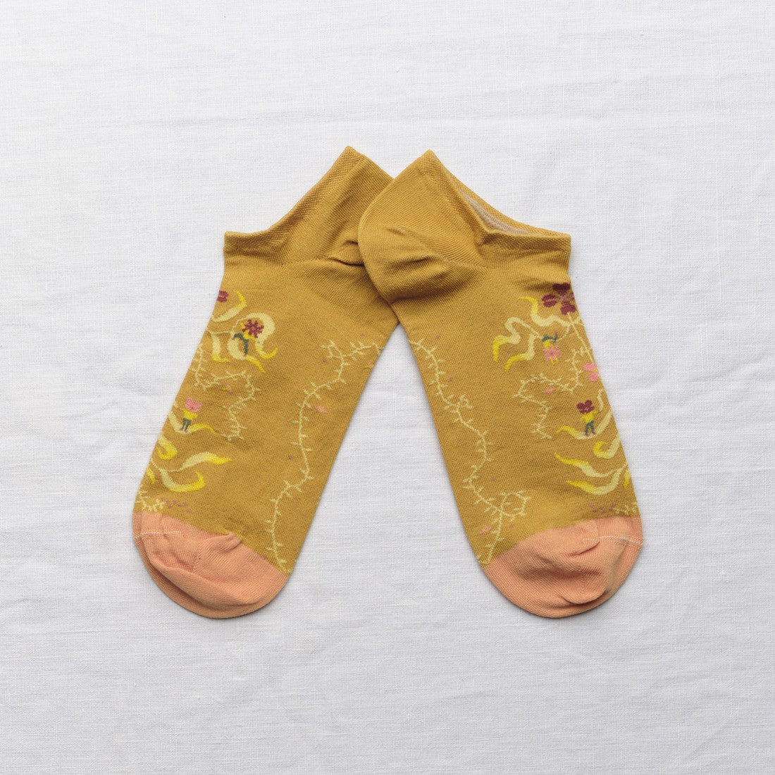Ochre Characters Ankle Socks