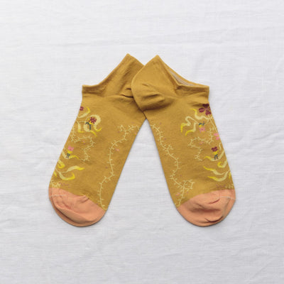 Ochre Characters Ankle Socks