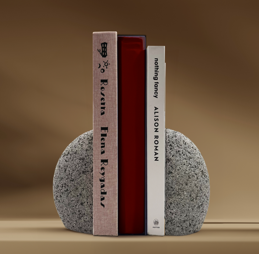 Split Stone Bookends