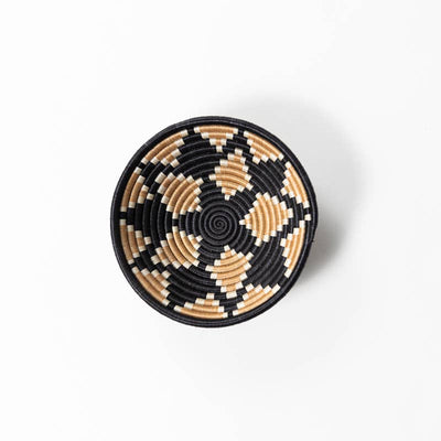 Akaneri Woven Bowls Black Diamonds - Small