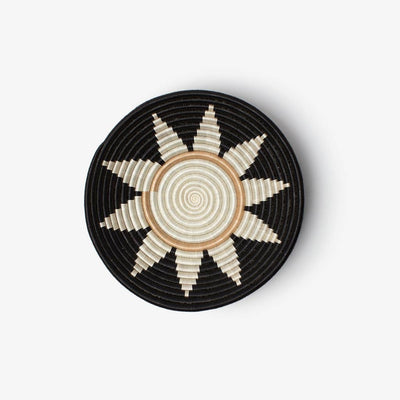 Zuba Woven Bowls: Black - Large