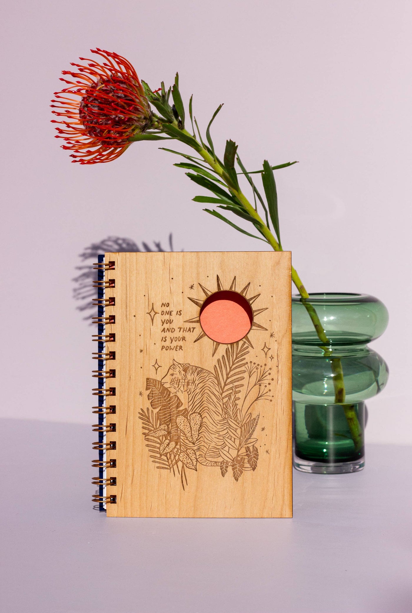 Hereafter - No One is You Wood Journal