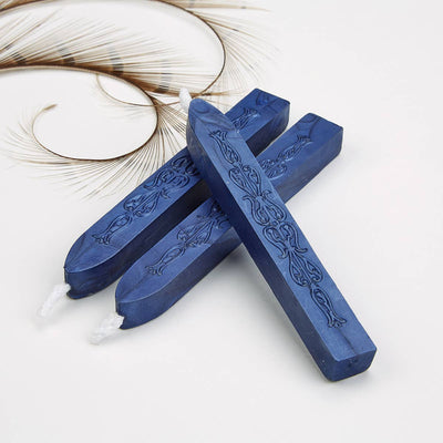 Sealing Wax Sticks with wick - Goldenrod