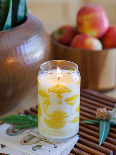 Forest Floor Soy Candle - Mushrooms