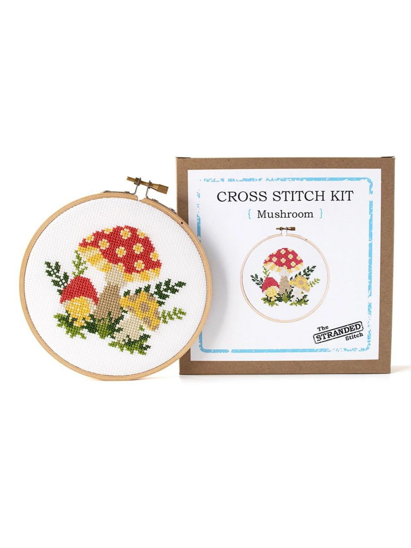 Mushroom Cross Stitch Kit