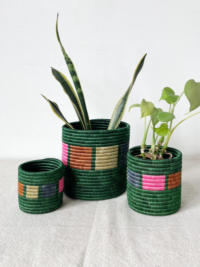Nkanda Storage Plant Basket - Three Sizes