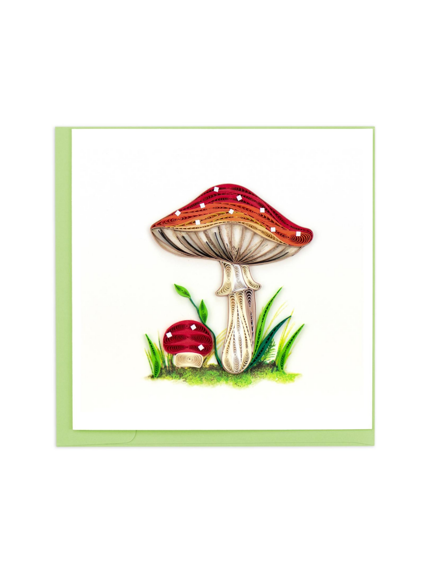 Wild Mushroom Quilling Card