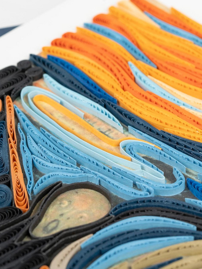 Artist Series: Quilled the Scream Greeting Card
