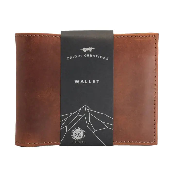 BIFOLD Leather Wallet - Saddle Brown