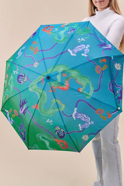 Compact Umbrella - Print