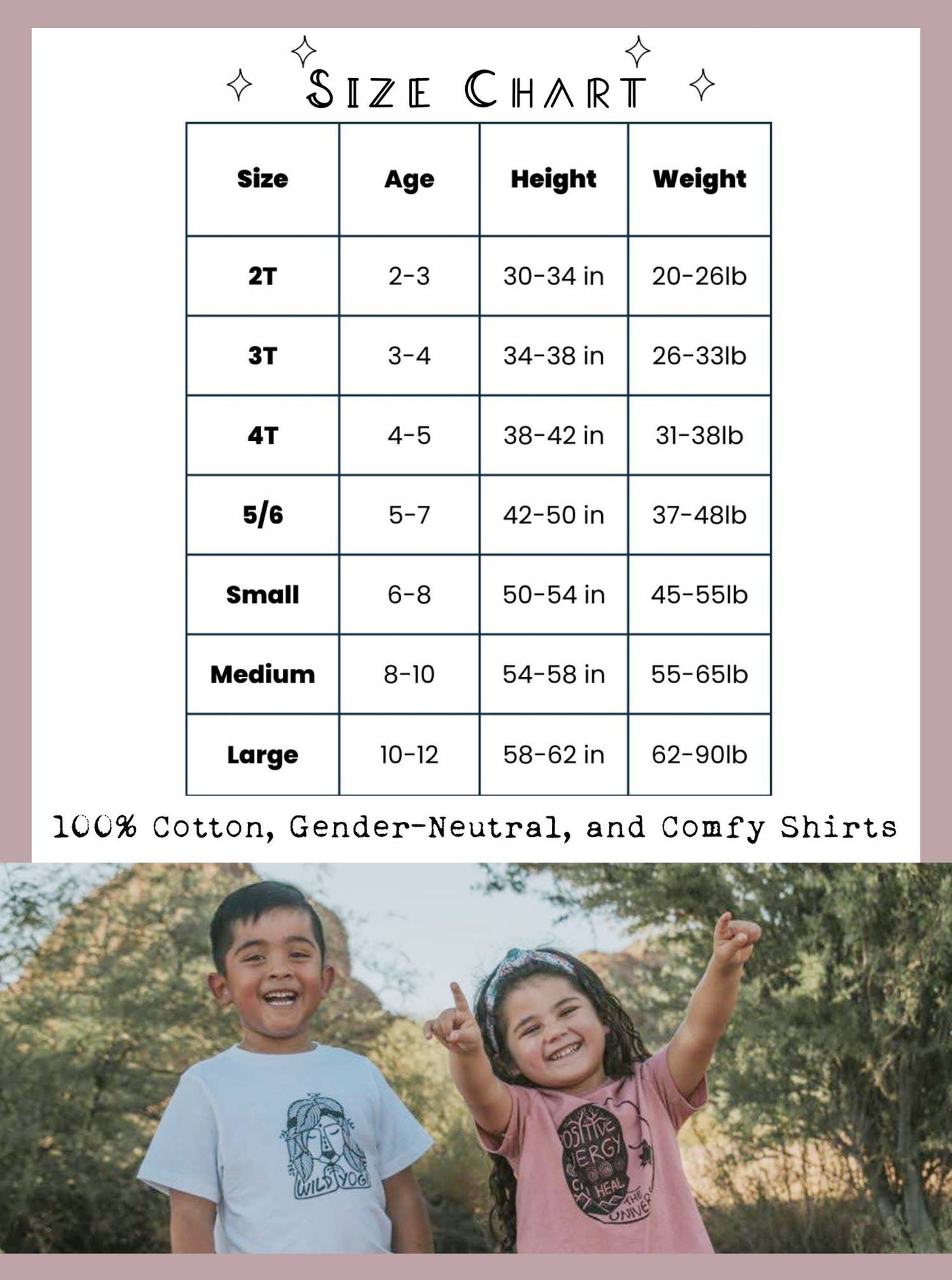 The Sunflower Kids Tee Shirt, Positive Vibes Shirt