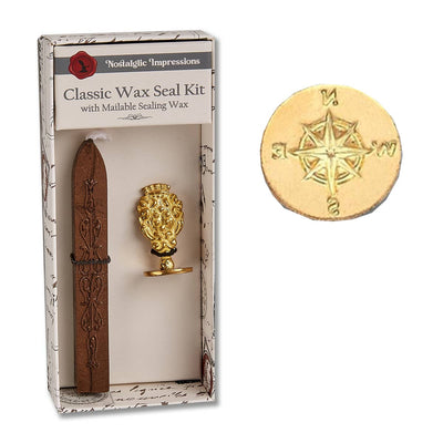Florentine Brass Stamp  Wax Seal Kits - Bee