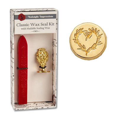 Florentine Brass Stamp  Wax Seal Kits - Bee