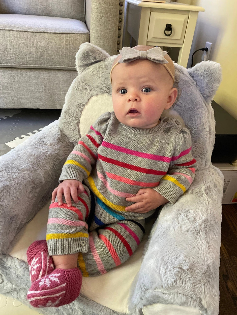 Azerbaijani Knit Baby Socks - Assorted Colors