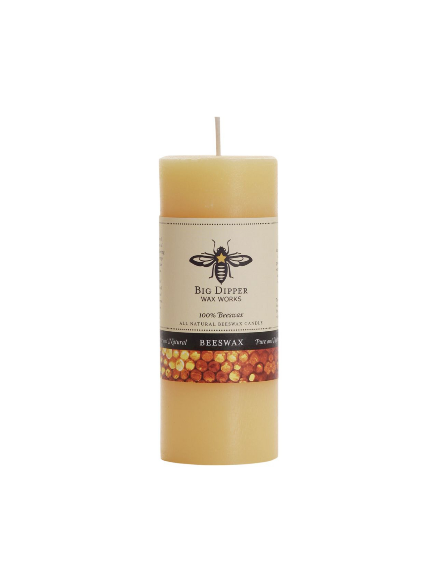 Pure Beeswax Pillar