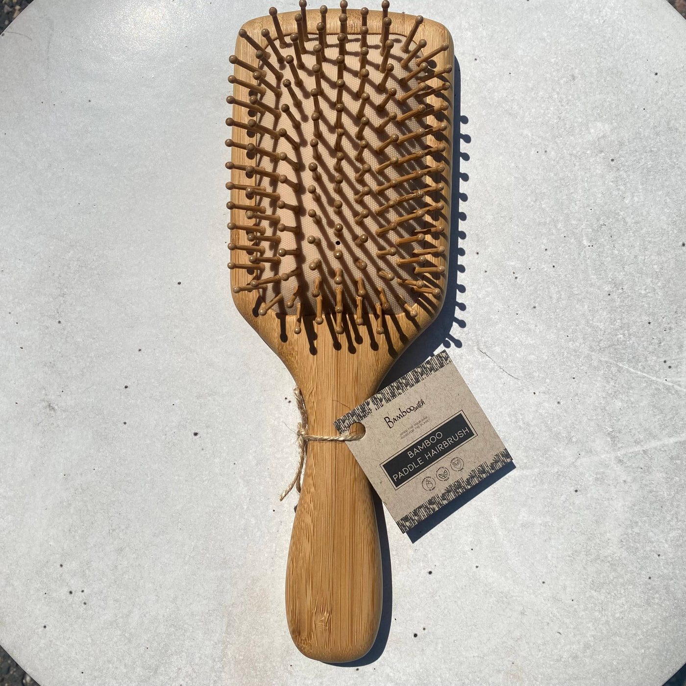 Bamboo Paddle Hairbrush