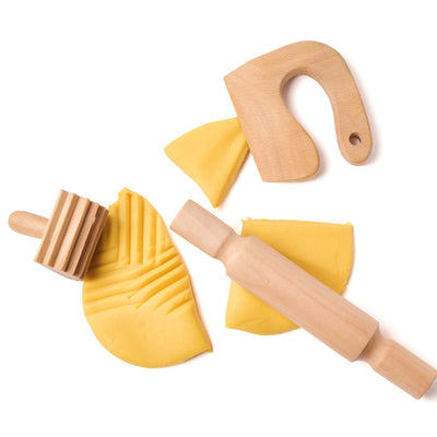 Eco Dough Wooden Tools