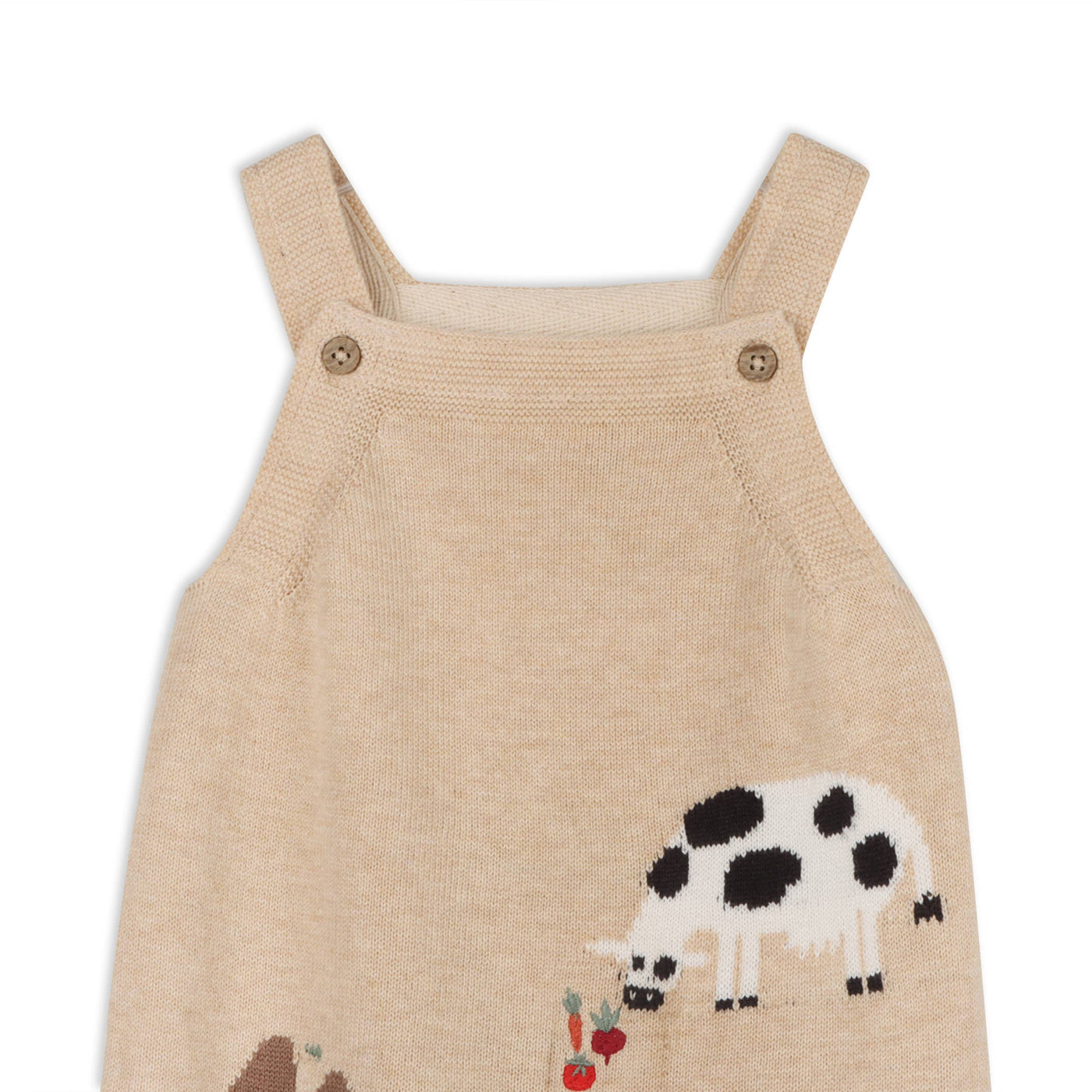 Farm Embroidered Baby Overall Set (Organic Cotton)