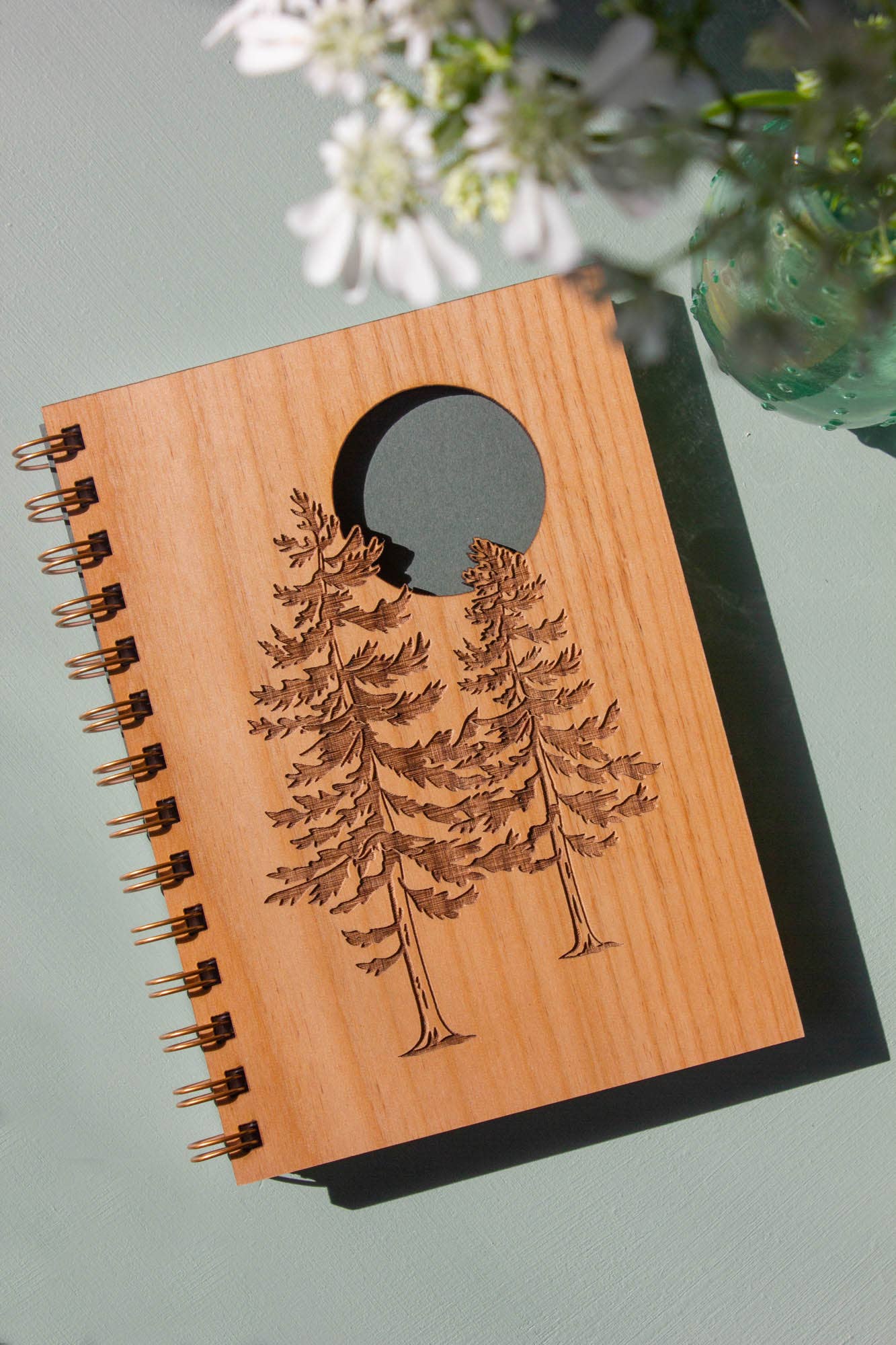 Hereafter - Evergreen Trees Wood Journal